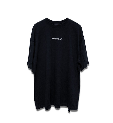 imperfect OVERSIZED TEE (BK)