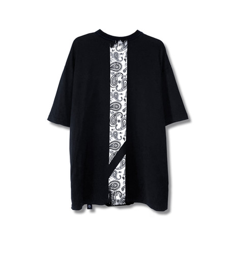 imperfect PAISLEY OVERSIZED TEE