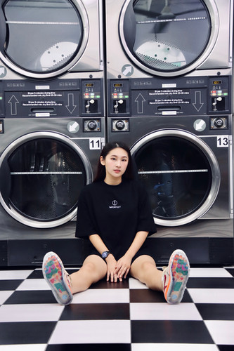 Imperfect WASH TAG OVERSIZED TEE (BK)