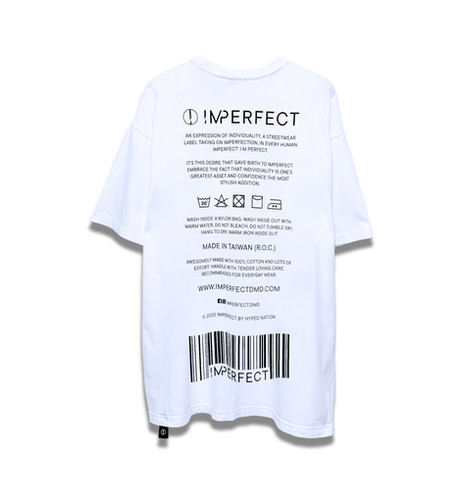 imperfect WASH TAG OVERSIZED TEE (WT)