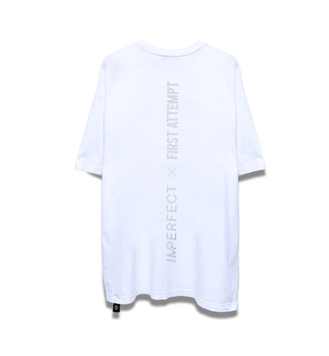 imperfect IMPERFECT X FIRST ATTEMPT OVERSIZED TEE (WT)