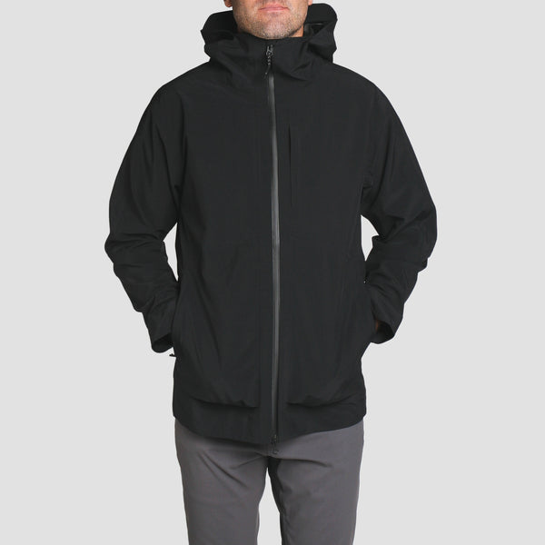 Imperial Motion Avalon 3-Layer Waterproof Rain Jacket Black