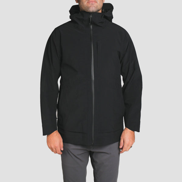 imperial motion Avalon 3-Layer Waterproof Rain Jacket Black