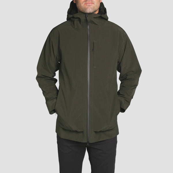 Imperial Motion Avalon 3-Layer Waterproof Rain Jacket Olive