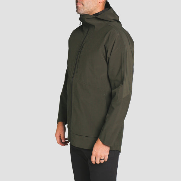 Imperial Motion Avalon 3-Layer Waterproof Rain Jacket Olive