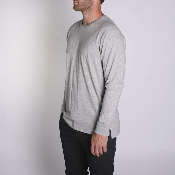 Imperial Motion Density LS Premium T-Shirt Heather Grey