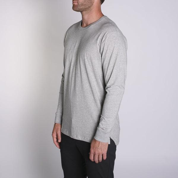 Imperial Motion Density LS Premium T-Shirt Heather Grey