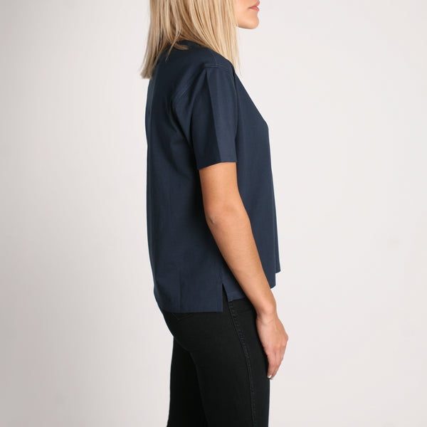 Imperial Motion Density Women's Premium T-Shirt Navy