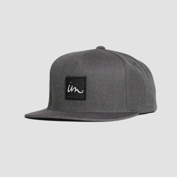 imperial motion 1x1 Snapback Hat Black Heather