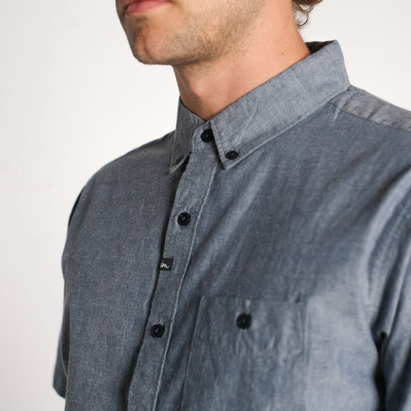 Imperial Motion Bradford SS Woven Indigo