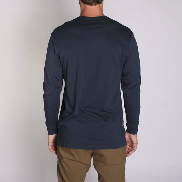 Imperial Motion Density LS Premium T-Shirt Navy