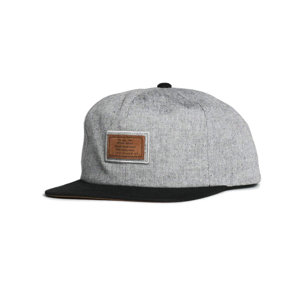 imperial motion Jackpot Snapback Hat Black Heather