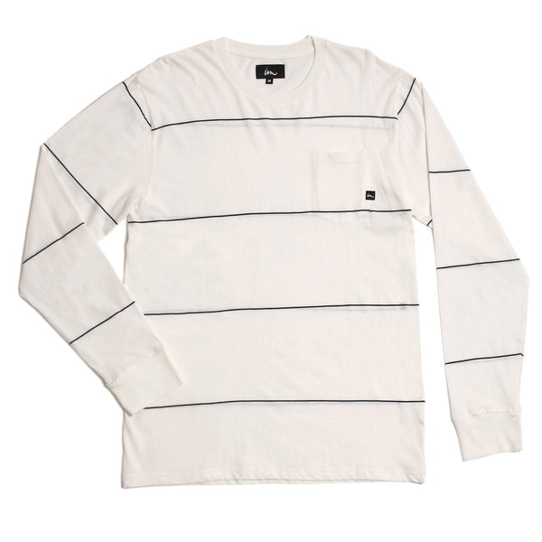 imperial motion Program LS Pocket T-Shirt White