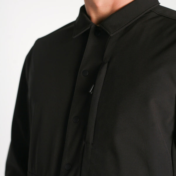 Imperial Motion Provision Shacket Black