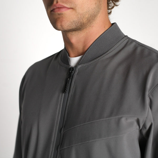 Imperial Motion Regulate Bomber Jacket Gunmetal