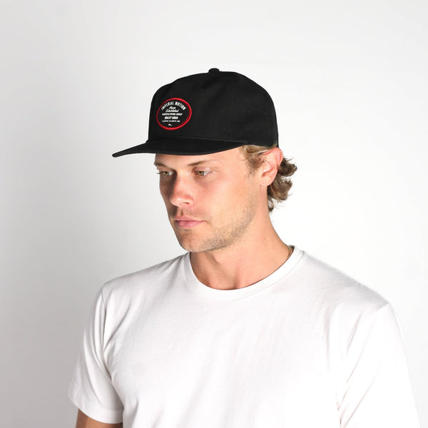 Imperial Motion Timber Snapback Hat Black