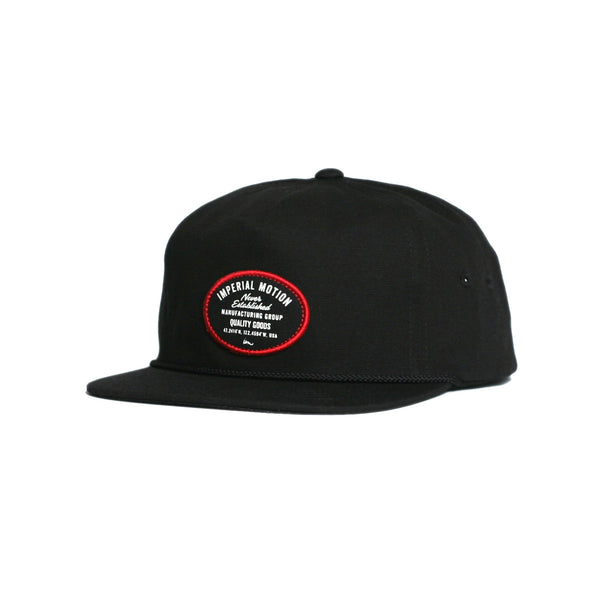 imperial motion Timber Snapback Hat Black