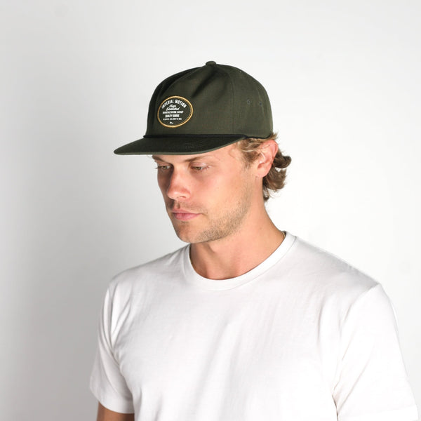 Imperial Motion Timber Snapback Hat Olive