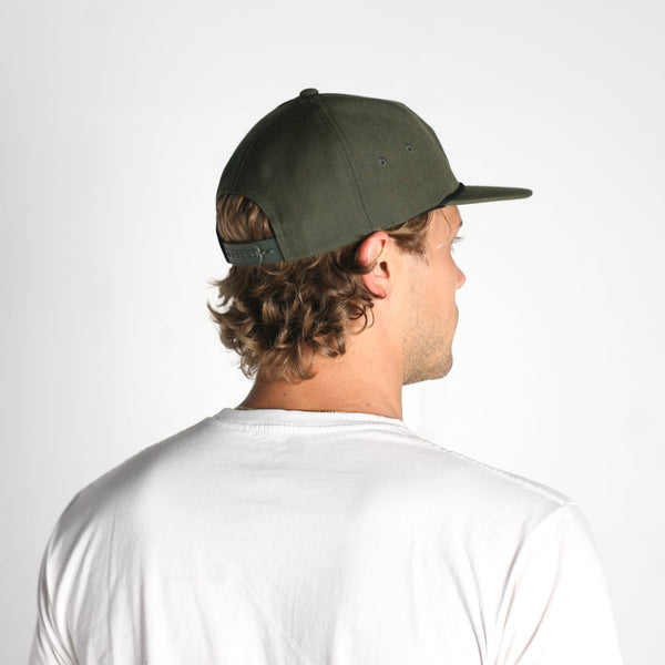 Imperial Motion Timber Snapback Hat Olive