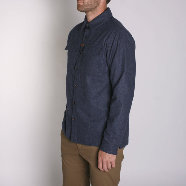 Imperial Motion Winthrop Woolly Flannel Navy