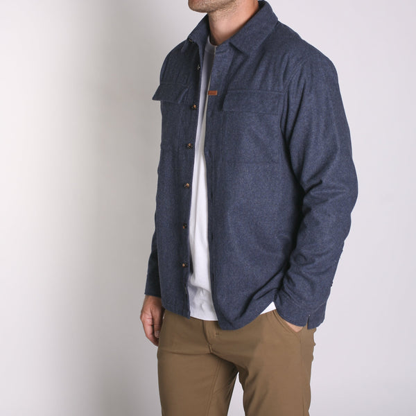 Imperial Motion Winthrop Woolly Flannel Navy