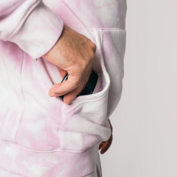 Imperial Motion Loftloom Hoodie Lilac Crystal Tie Dye