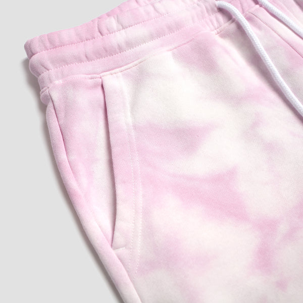 Imperial Motion Loftloom Sweat Shorts Lilac Crystal Tie Dye
