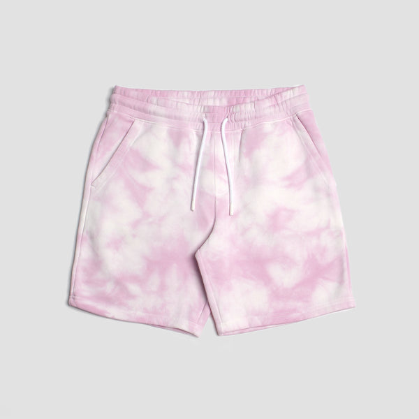 imperial motion Loftloom Sweat Shorts Lilac Crystal Tie Dye