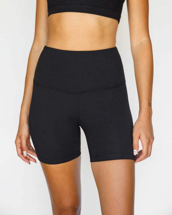 imperial motion Solo High Waisted Biker Shorts Black