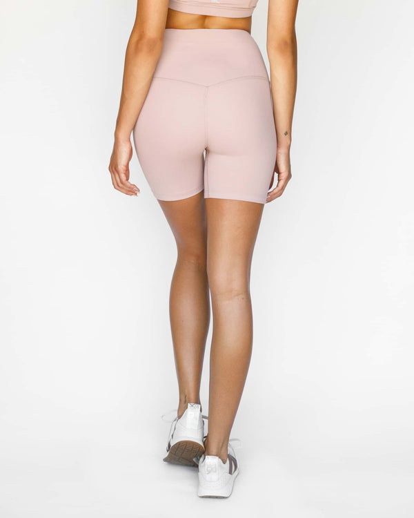 Imperial Motion Solo High Waisted Biker Shorts Mauve