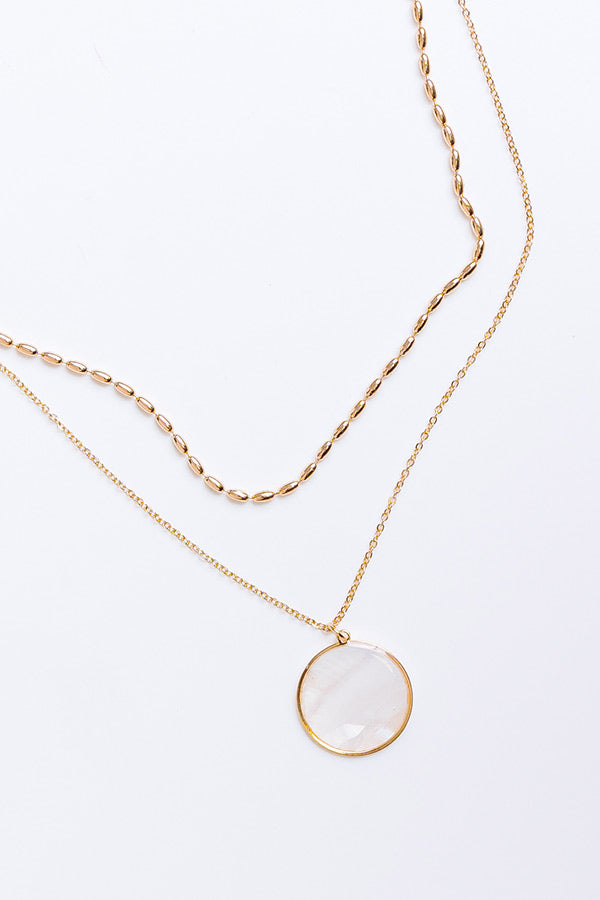impressions Catalina Coastline Layered Necklace in Ivory