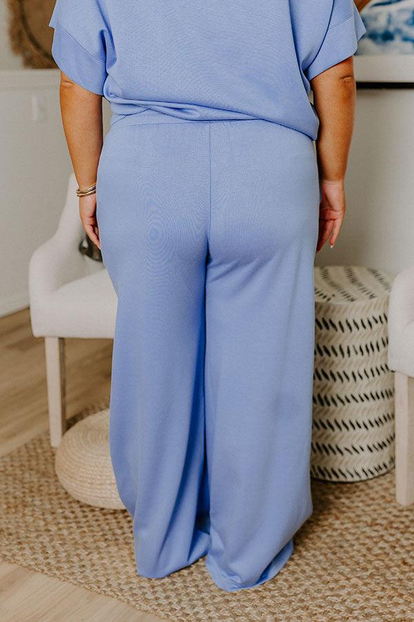 Impressions Easygoing High Waist Wide Leg Pants Curves