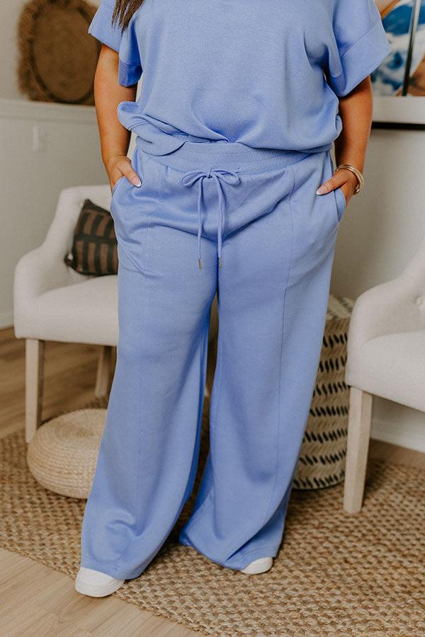 Impressions Easygoing High Waist Wide Leg Pants Curves