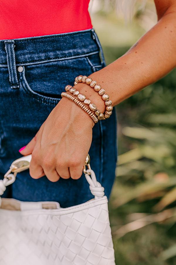 impressions Allure Avenue Stretch Bracelet Set