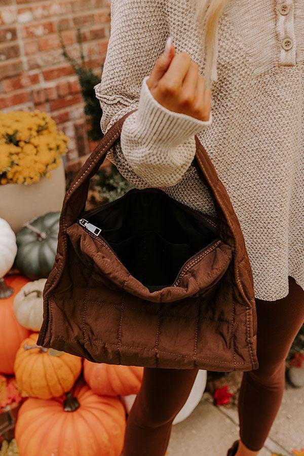 Impressions Always In Style Quilted Purse In Brown