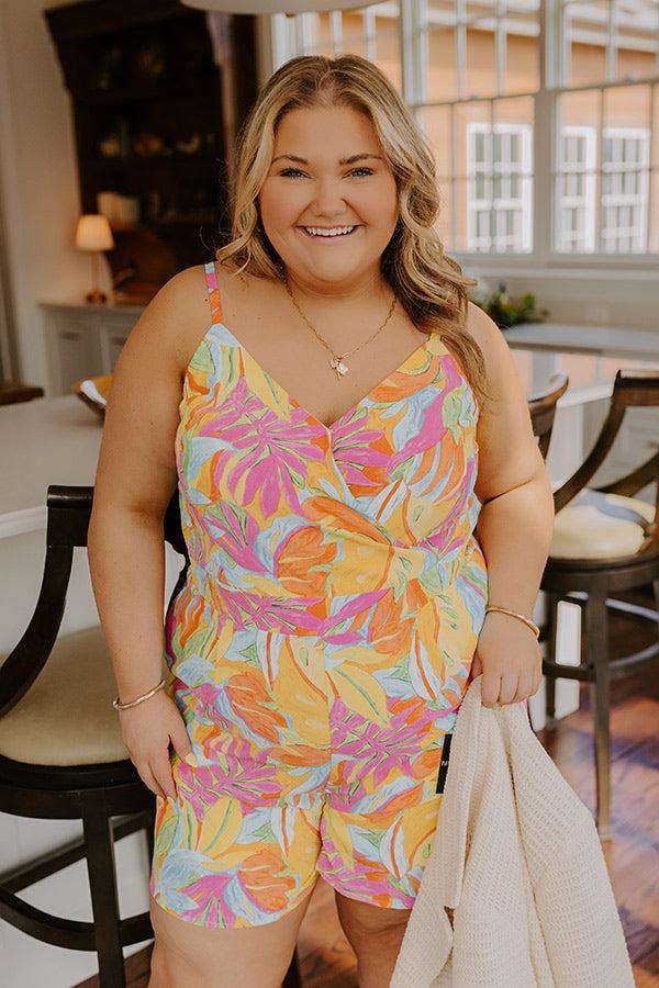 Impressions Amalfi Coast Cruising Romper Curves