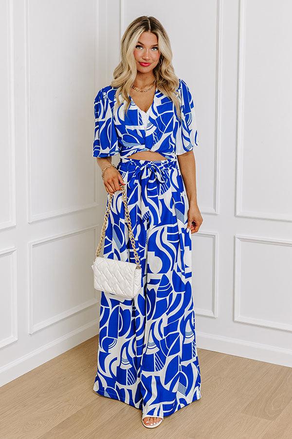 Impressions Amalfi Cruise Crop Top