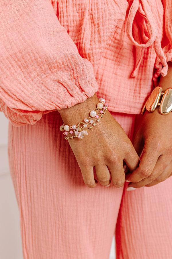 Impressions Aruba Cruise Bracelet In Pink