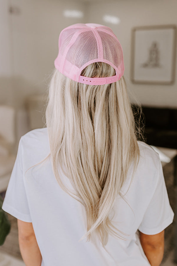 Impressions Babe Embroidered Trucker Hat
