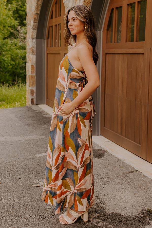 Impressions Bali Views Floral Maxi Dress