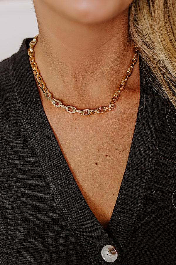 impressions Best Party Ever Link Necklace