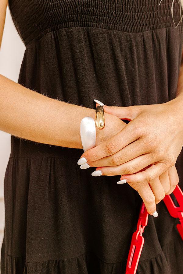 impressions Block Street Party Cuff Bracelet