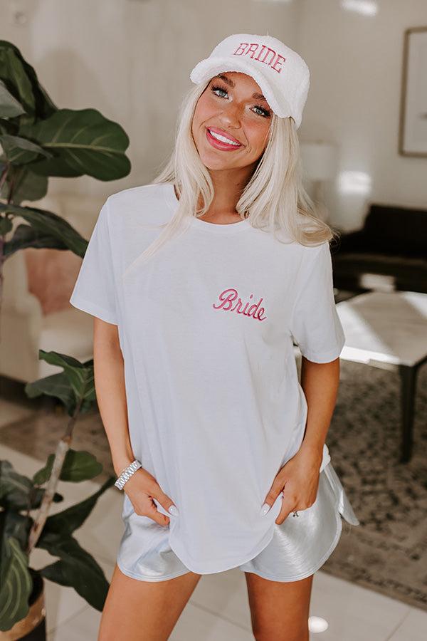 impressions Bride Embroidered Tee