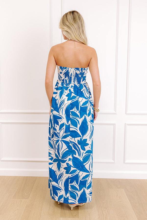 Impressions Capri Stroll Floral Midi Dress