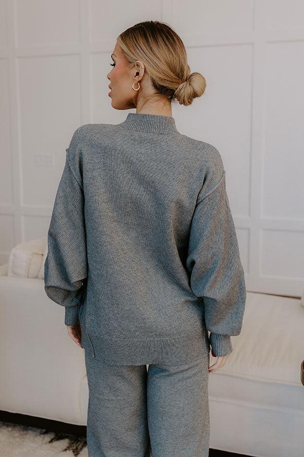 Impressions Casual Cues Knit Sweater