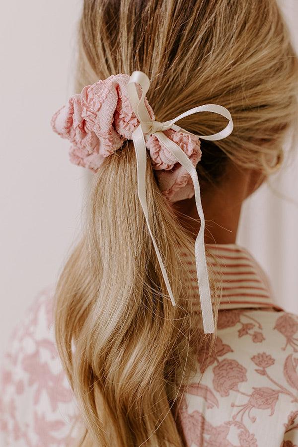 Impressions Chic Mindset Scrunchie In Ivory