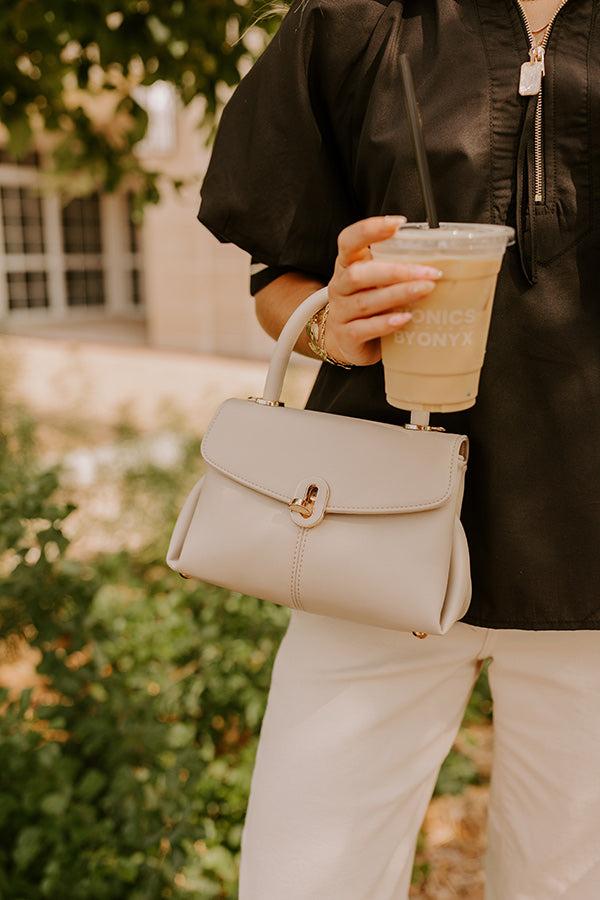 impressions Chic Views Faux Leather Purse