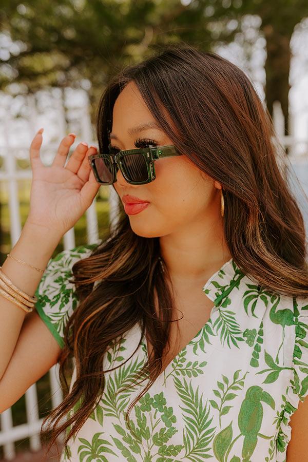 Impressions Chic Views Sunnies In Green