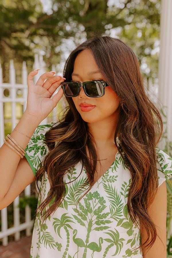 Impressions Chic Views Sunnies In Green