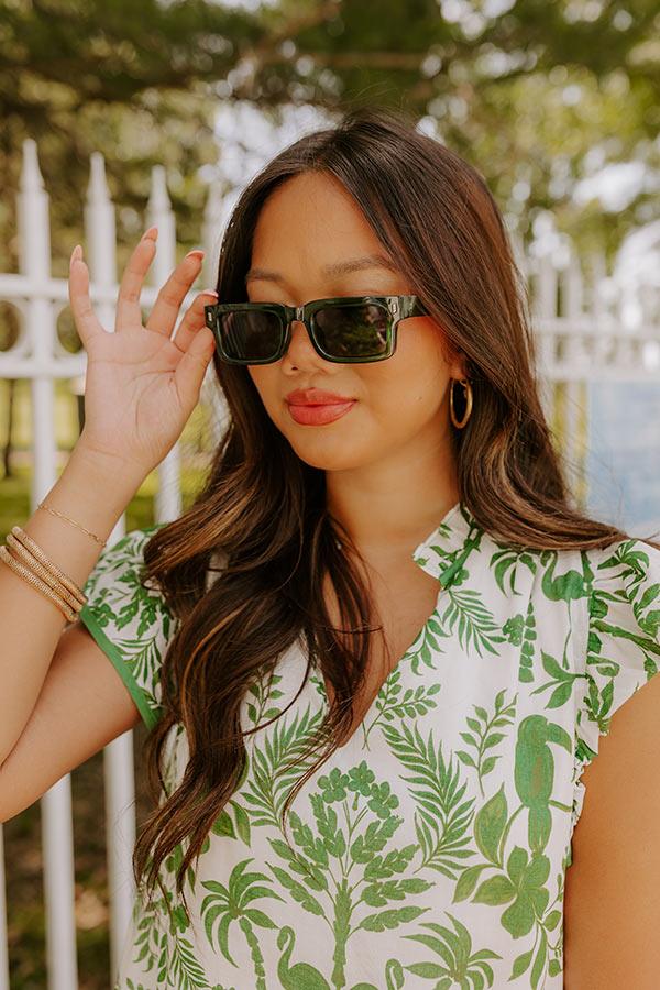 impressions Chic Views Sunnies in Green